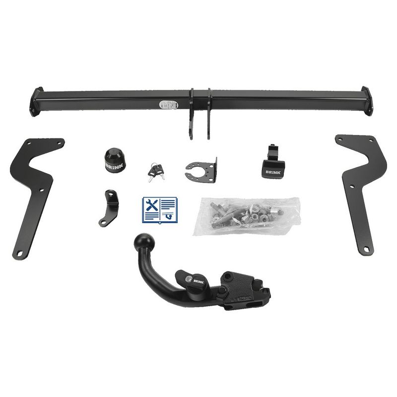 BRINK Anhängevorrichtung für BJ 2019 abnehmbar, Anhängerkupplung, Anhängerkupplung24