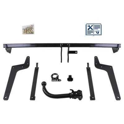 AUTO-HAK Anhängevorrichtung für BJ 2016 - 2022 abnehmbar, E-Satz ECS, Anhängerkupplung, Anhängerkupplung24