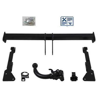 AUTO-HAK Anhängevorrichtung für BJ 2012 - 2016 abnehmbar, E-Satz TRAIL-TEC, Anhängerkupplung, Anhängerkupplung24