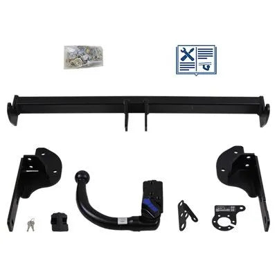 AUTO-HAK Anhängevorrichtung für BJ 2011 - 2018 abnehmbar, E-Satz ECS, Anhängerkupplung, Anhängerkupplung24