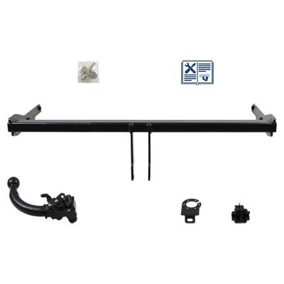 AUTO-HAK Anhängevorrichtung für BJ 2005 - 2010 abnehmbar, E-Satz TRAIL-TEC, Anhängerkupplung, Anhängerkupplung24