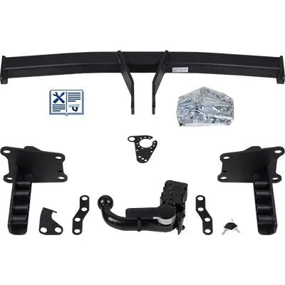 GDW Anhängevorrichtung für BJ 2017 abnehmbar, E-Satz ECS, Anhängerkupplung, Anhängerkupplung24