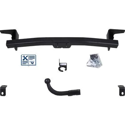 GDW Anhängevorrichtung für BJ 2005 - 2015 starr, E-Satz TRAIL-TEC, Anhängerkupplung, Anhängerkupplung24