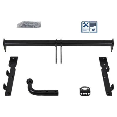 ORIS Anhängevorrichtung für BJ 2012 - 2016 starr, E-Satz TRAIL-TEC, Anhängerkupplung, Anhängerkupplung24