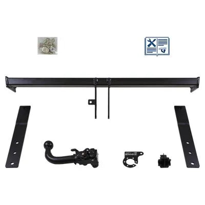 AUTO-HAK Anhängevorrichtung für BJ 2011 - 2018 abnehmbar, E-Satz TRAIL-TEC, Anhängerkupplung, Anhängerkupplung24