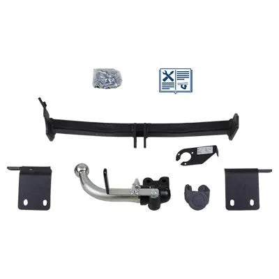 GDW Anhängevorrichtung für BJ 2012 - 2018 abnehmbar, E-Satz TRAIL-TEC, Anhängerkupplung, Anhängerkupplung24