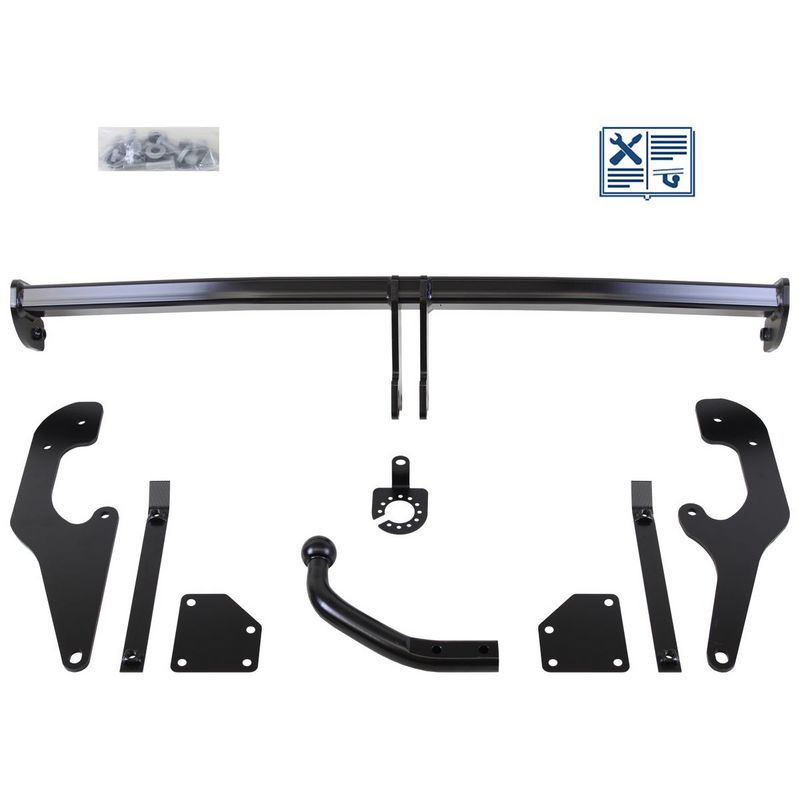ORIS Anhängevorrichtung für BJ 2015 starr, E-Satz ECS, Anhängerkupplung, Anhängerkupplung24