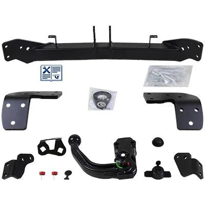 WESTFALIA Anhängevorrichtung für BJ 2017 abnehmbar, E-Satz TRAIL-TEC, Anhängerkupplung, Anhängerkupplung24