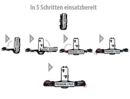 Fahrradträger Eufab Premium II Plus