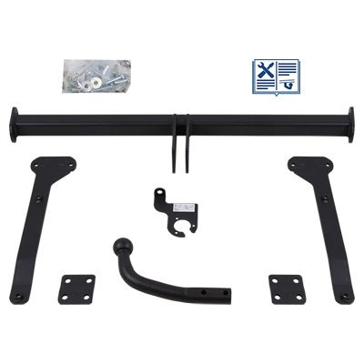 GDW Anhängevorrichtung für BJ 2014 starr, E-Satz TRAIL-TEC, Anhängerkupplung, Anhängerkupplung24