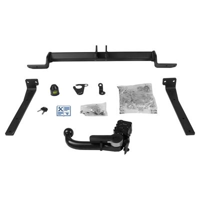 GDW Anhängevorrichtung für BJ 2006 - 2012 abnehmbar, E-Satz TRAIL-TEC, Anhängerkupplung, Anhängerkupplung24