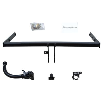 AUTO-HAK Anhängevorrichtung für BJ 2010 - 2018 abnehmbar, E-Satz TRAIL-TEC, Anhängerkupplung, Anhängerkupplung24