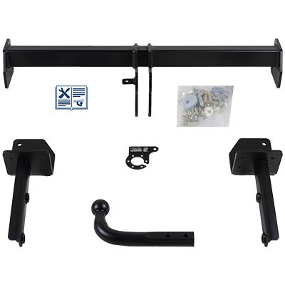 AUTO-HAK Anhängevorrichtung für BJ 2016 starr, E-Satz TRAIL-TEC, Anhängerkupplung, Anhängerkupplung24