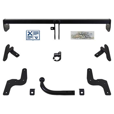 AUTO-HAK Anhängevorrichtung für BJ 2017 starr, E-Satz TRAIL-TEC, Anhängerkupplung, Anhängerkupplung24