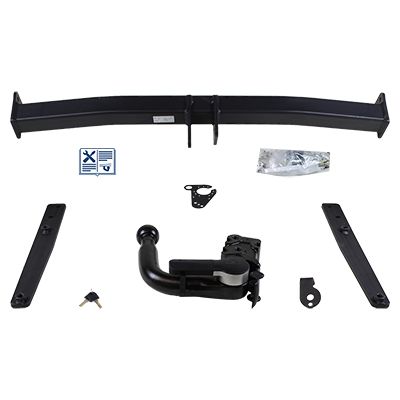 GDW Anhängevorrichtung für BJ 2019 abnehmbar, Anhängerkupplung, Anhängerkupplung24