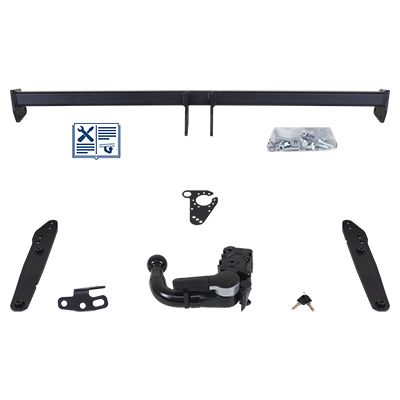 GDW Anhängevorrichtung für BJ 2012 - 2020 abnehmbar, E-Satz TRAIL-TEC, Anhängerkupplung, Anhängerkupplung24