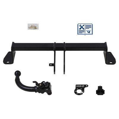 AUTO-HAK Anhängevorrichtung für BJ 2011 - 2019 abnehmbar, E-Satz TRAIL-TEC, Anhängerkupplung, Anhängerkupplung24