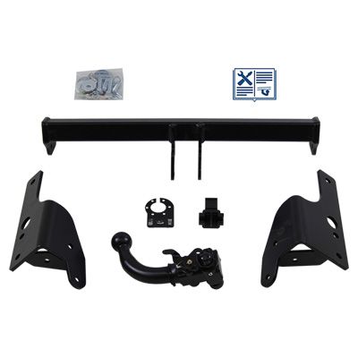 AUTO-HAK Anhängevorrichtung für BJ 2013 - 2018 abnehmbar, E-Satz TRAIL-TEC, Anhängerkupplung, Anhängerkupplung24