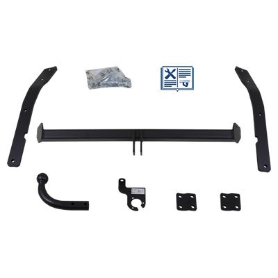 GDW Anhängevorrichtung für BJ 2010 - 2020 starr, E-Satz TRAIL-TEC, Anhängerkupplung, Anhängerkupplung24