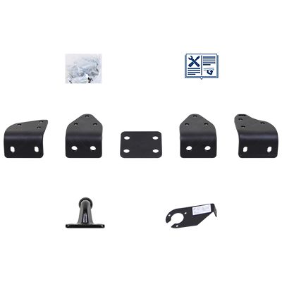 GDW Anhängebock, Anhängevorrichtung für BJ 2010 - 2022, E-Satz ERICH JAEGER, Anhängerkupplung, Anhängerkupplung24