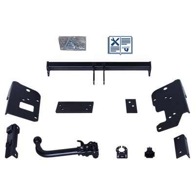 AUTO-HAK Anhängevorrichtung für BJ 2004 - 2010 abnehmbar, E-Satz TRAIL-TEC, Anhängerkupplung, Anhängerkupplung24