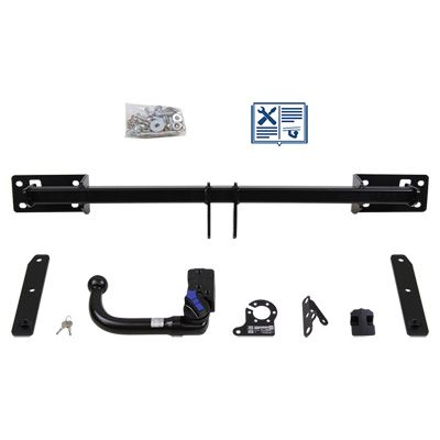 AUTO-HAK Anhängevorrichtung für BJ 2013 - 2019 abnehmbar, E-Satz TRAIL-TEC, Anhängerkupplung, Anhängerkupplung24