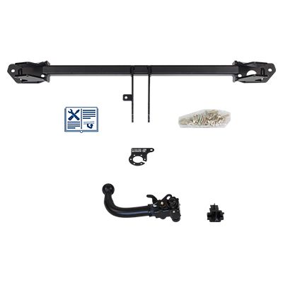 AUTO-HAK Anhängevorrichtung für BJ 2017 - 2023 abnehmbar