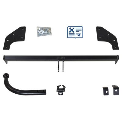 AUTO-HAK Anhängevorrichtung für BJ 2007 - 2012 starr, E-Satz TRAIL-TEC, Anhängerkupplung, Anhängerkupplung24