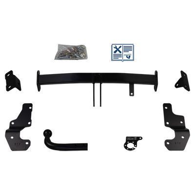 AUTO-HAK Anhängevorrichtung für BJ 2012 - 2018 starr, Anhängerkupplung, Anhängerkupplung24