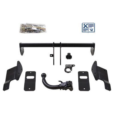 AUTO-HAK Anhängevorrichtung für BJ 2003 - 2008 abnehmbar, E-Satz TRAIL-TEC, Anhängerkupplung, Anhängerkupplung24