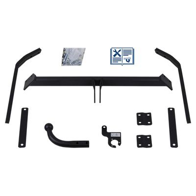 GDW Anhängevorrichtung für BJ 2004 - 2012 starr, E-Satz TRAIL-TEC, Anhängerkupplung, Anhängerkupplung24