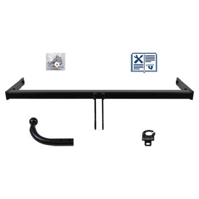 AUTO-HAK Anhängevorrichtung für BJ 2012 - 2020 starr, E-Satz TRAIL-TEC, Anhängerkupplung, Anhängerkupplung24