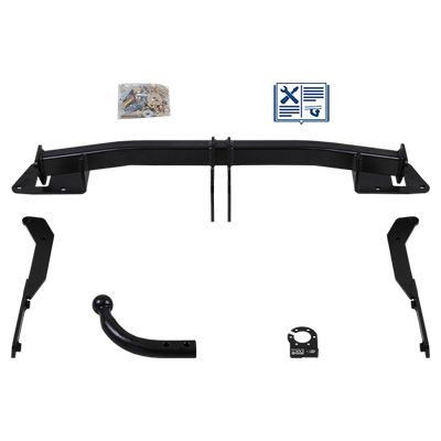 AUTO-HAK Anhängevorrichtung für BJ 2015 starr, Anhängerkupplung, Anhängerkupplung24