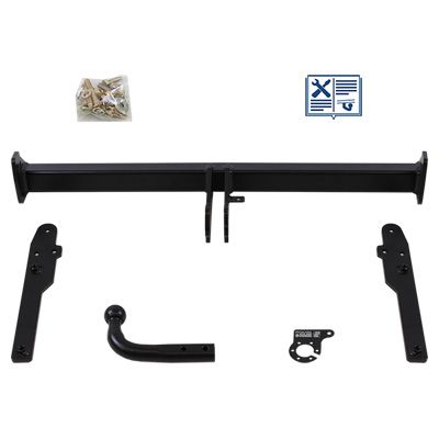 AUTO-HAK Anhängevorrichtung für BJ 2011 - 2016 starr, E-Satz TRAIL-TEC, Anhängerkupplung, Anhängerkupplung24