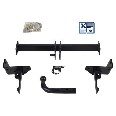 AUTO-HAK Anhängevorrichtung für BJ 2014 - 2018 starr, E-Satz TRAIL-TEC, Anhängerkupplung, Anhängerkupplung24