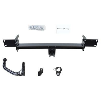 ORIS Anhängevorrichtung für BJ 2010 - 2017 abnehmbar, E-Satz TRAIL-TEC, Anhängerkupplung, Anhängerkupplung24