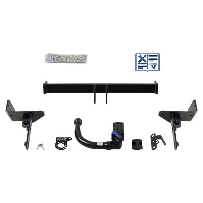 AUTO-HAK Anhängevorrichtung für BJ 2014 - 2020 abnehmbar, E-Satz TRAIL-TEC, Anhängerkupplung, Anhängerkupplung24