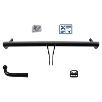 ORIS Anhängevorrichtung für BJ 2012 - 2022 starr, E-Satz TRAIL-TEC, Anhängerkupplung, Anhängerkupplung24