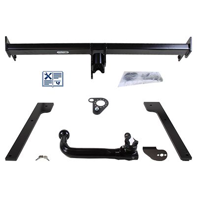 ORIS Anhängevorrichtung für BJ 2008 - 2012 abnehmbar, E-Satz TRAIL-TEC, Anhängerkupplung, Anhängerkupplung24