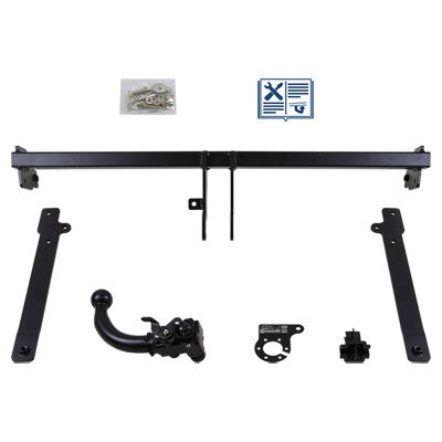 AUTO-HAK Anhängevorrichtung für BJ 2012 - 2020 abnehmbar, E-Satz TRAIL-TEC, Anhängerkupplung, Anhängerkupplung24