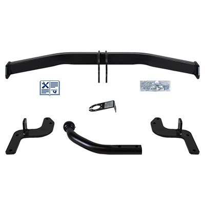 HAK-POL Anhängevorrichtung für BJ 2012 - 2019 starr, E-Satz TRAIL-TEC, Anhängerkupplung, Anhängerkupplung24