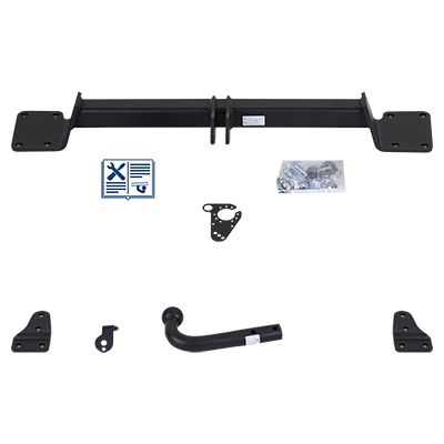 GDW Anhängevorrichtung für BJ 2016 - 2018 starr, E-Satz TRAIL-TEC, Anhängerkupplung, Anhängerkupplung24