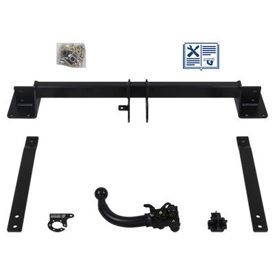 AUTO-HAK Anhängevorrichtung für BJ 2017 - 2022 abnehmbar