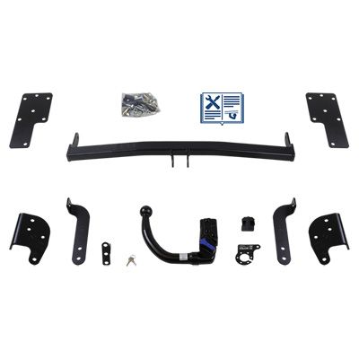 AUTO-HAK Anhängevorrichtung für BJ 2006 - 2015 abnehmbar, E-Satz TRAIL-TEC, Anhängerkupplung, Anhängerkupplung24