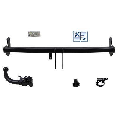 AUTO-HAK Anhängevorrichtung für BJ 2015 - 2019 abnehmbar, E-Satz TRAIL-TEC, Anhängerkupplung, Anhängerkupplung24