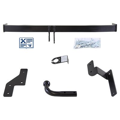 HAK-POL Anhängevorrichtung für BJ 1998 - 2016 starr, E-Satz TRAIL-TEC, Anhängerkupplung, Anhängerkupplung24