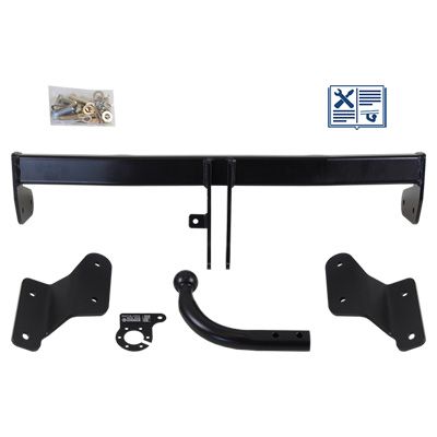 AUTO-HAK Anhängevorrichtung für BJ 2016 - 2019 starr, E-Satz ERICH JAEGER, Anhängerkupplung, Anhängerkupplung24