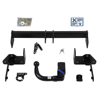 AUTO-HAK Anhängevorrichtung für BJ 2015 - 2020 abnehmbar, E-Satz TRAIL-TEC, Anhängerkupplung, Anhängerkupplung24