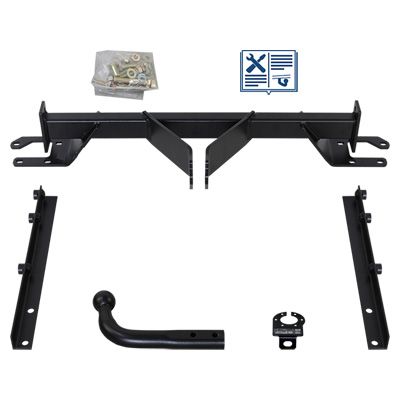 AUTO-HAK Anhängevorrichtung für BJ 2009 starr, E-Satz TRAIL-TEC, Anhängerkupplung, Anhängerkupplung24