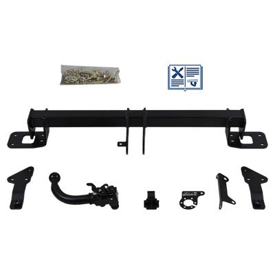 AUTO-HAK Anhängevorrichtung für BJ 2013 - 2021 abnehmbar, E-Satz TRAIL-TEC, Anhängerkupplung, Anhängerkupplung24